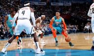 Westbrook's triple-double could not save the Thunder from losing to a really good Denver team.